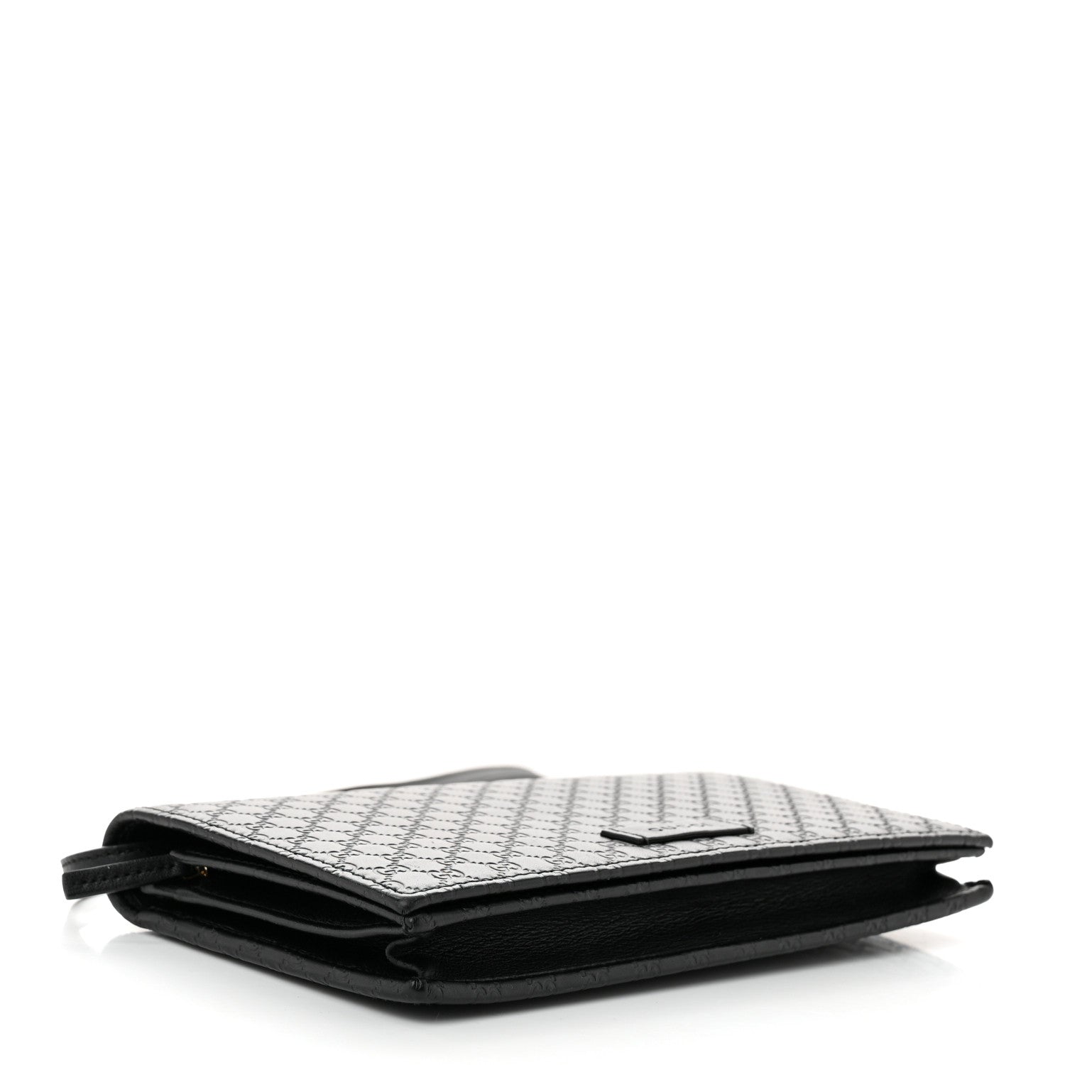 Gucci Microguccissima Crossbody Wallet Black 4 of 10
