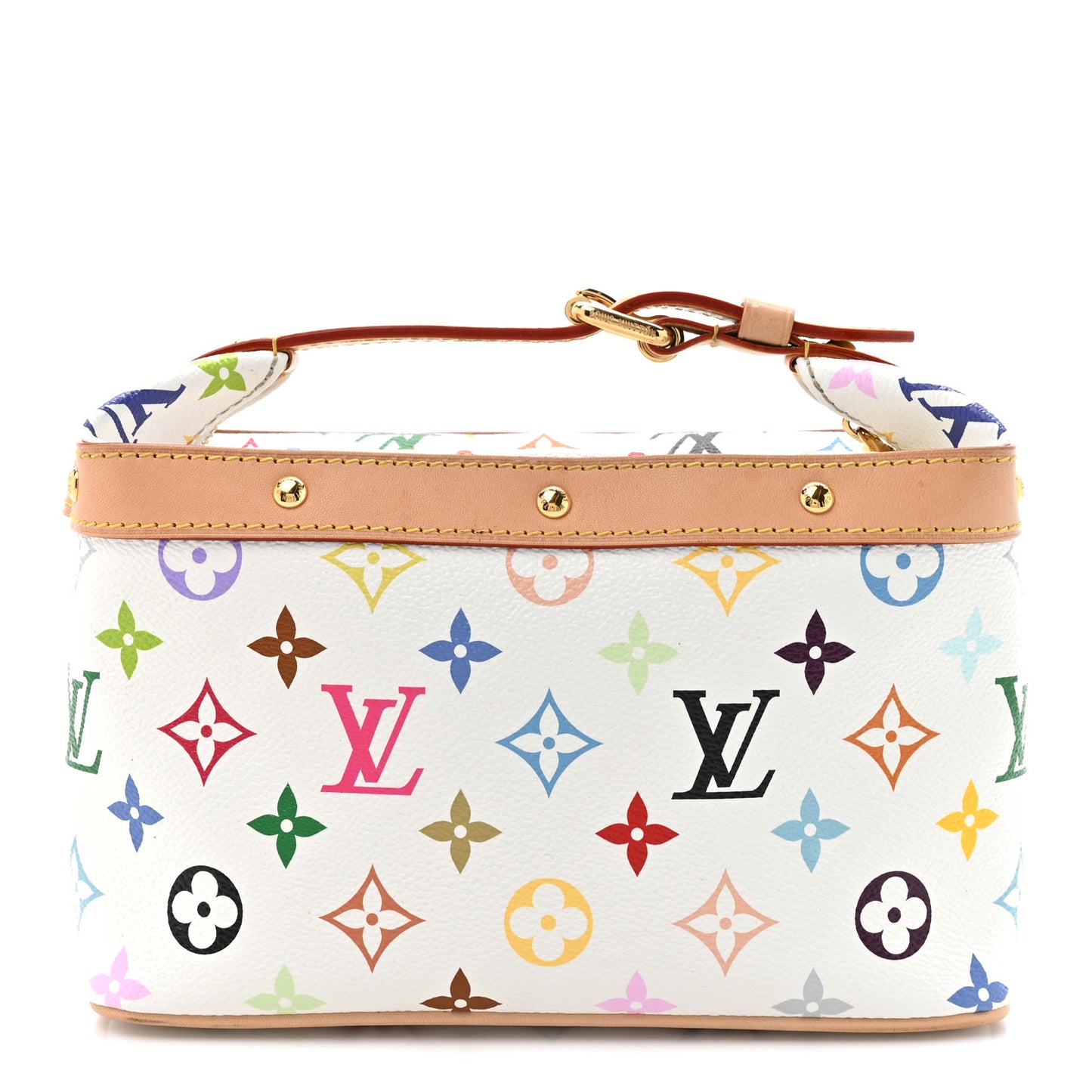 LV x TM Monogram Multicolor Cruiser Toiletry Bag White
