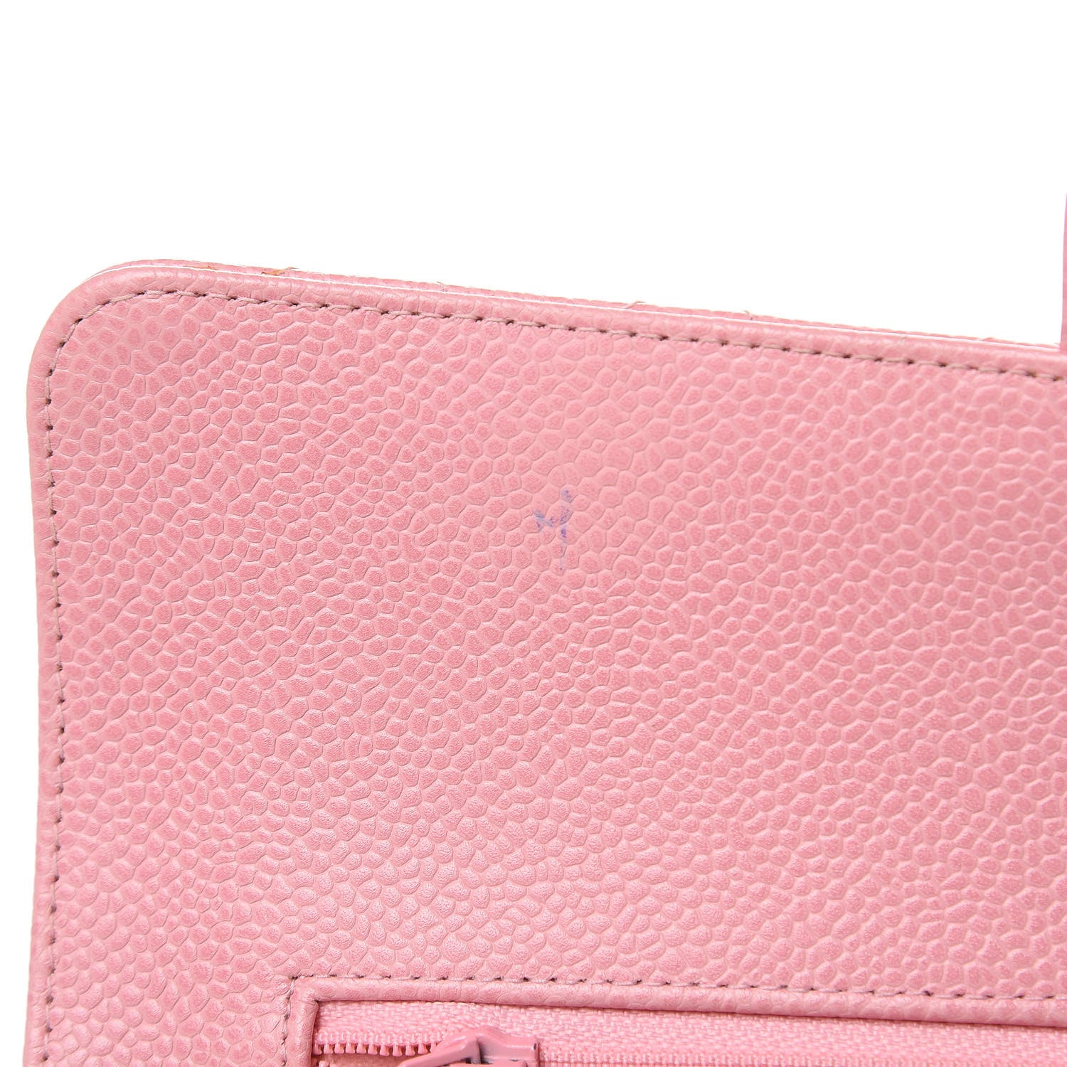 Chanel Caviar Quilted Medium Double Flap Pink 14 of 16