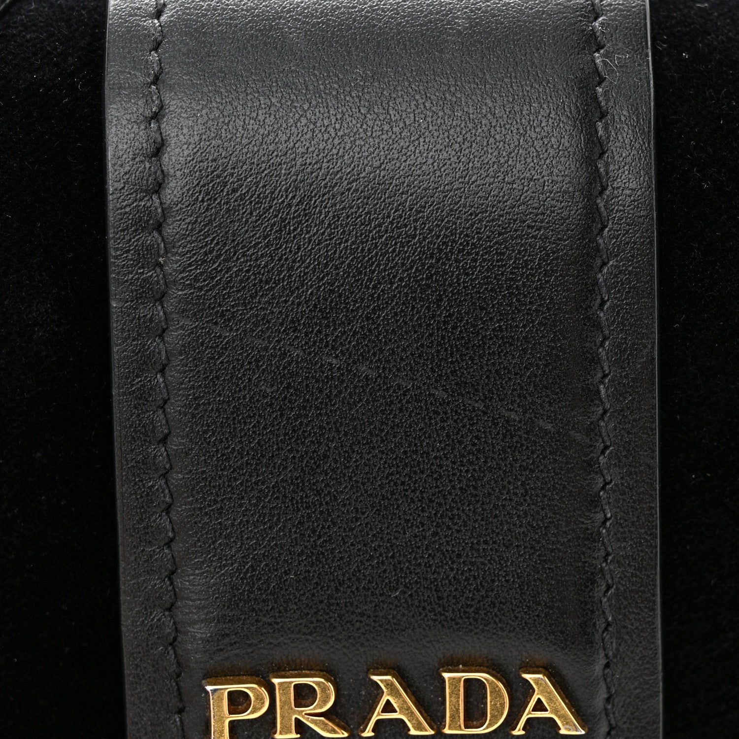 Prada Velvet City Calfskin Cahier Bag Black 14 of 17