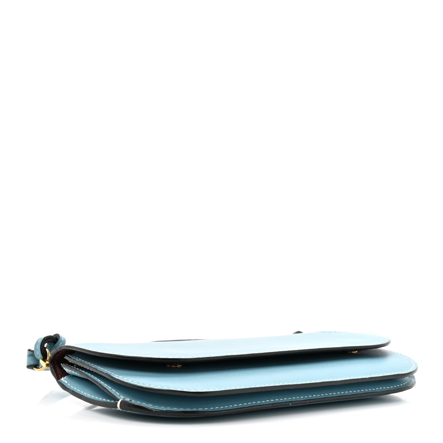 Loewe Smooth Calfskin Gate Pochette Light Blue 4 of 14