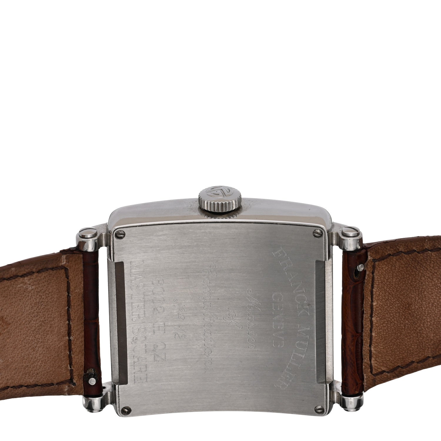 Franck Muller Stainless Steel Alligator 36.5mm Master Square Automatic Watch 6002HQZ 4 of 4