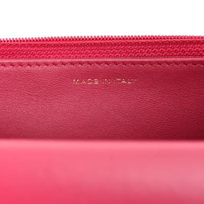 Chanel Shiny Goatskin Quilted Chanel 19 Wallet On Chain WOC Pink 7 of 11
