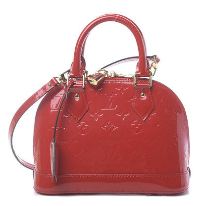 Louis Vuitton Vernis Alma BB Cherry 1 of 11