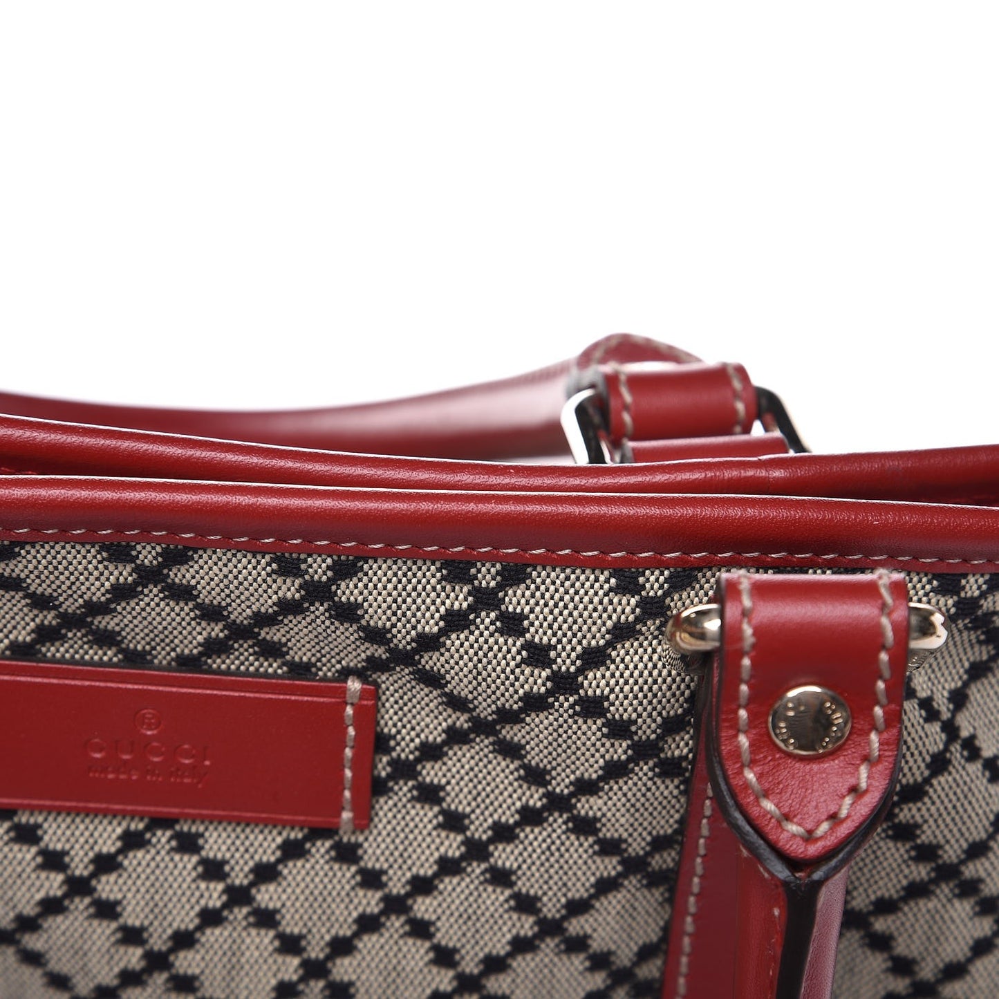 Diamante Medium Joy Tote Bag Red