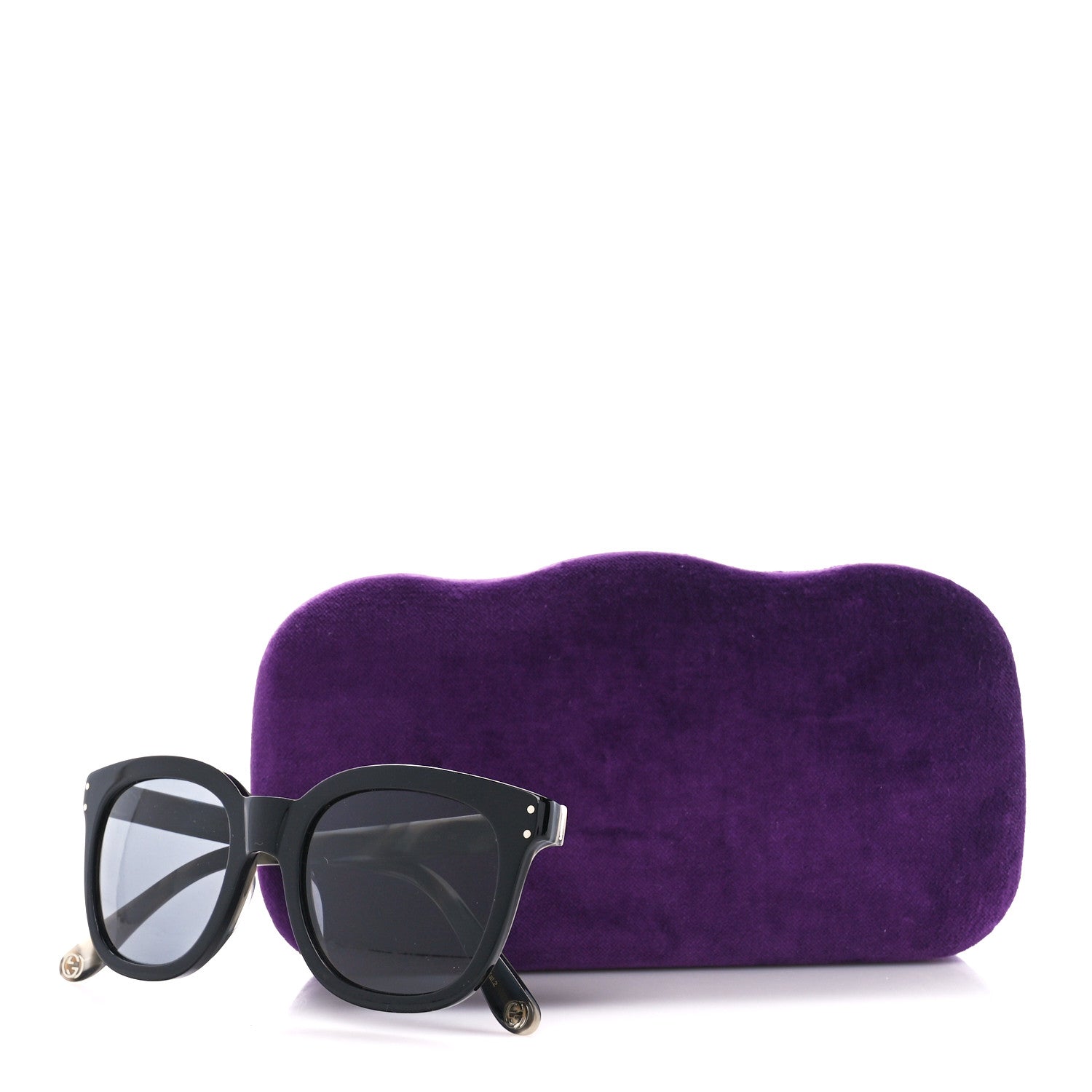 Gucci Acetate Square Sunglasses GG0571S Black 9 of 9