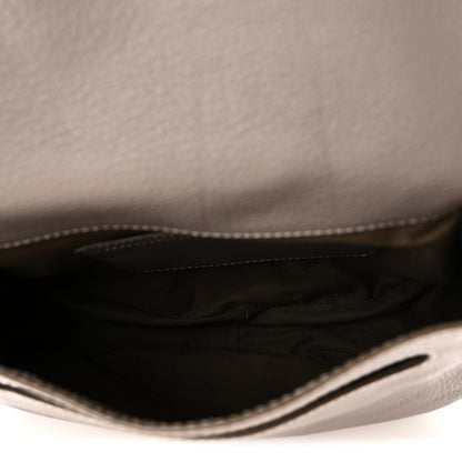 Chloe Calfskin Medium Marcie Round Crossbody Bag Cashmere Grey 5 of 9