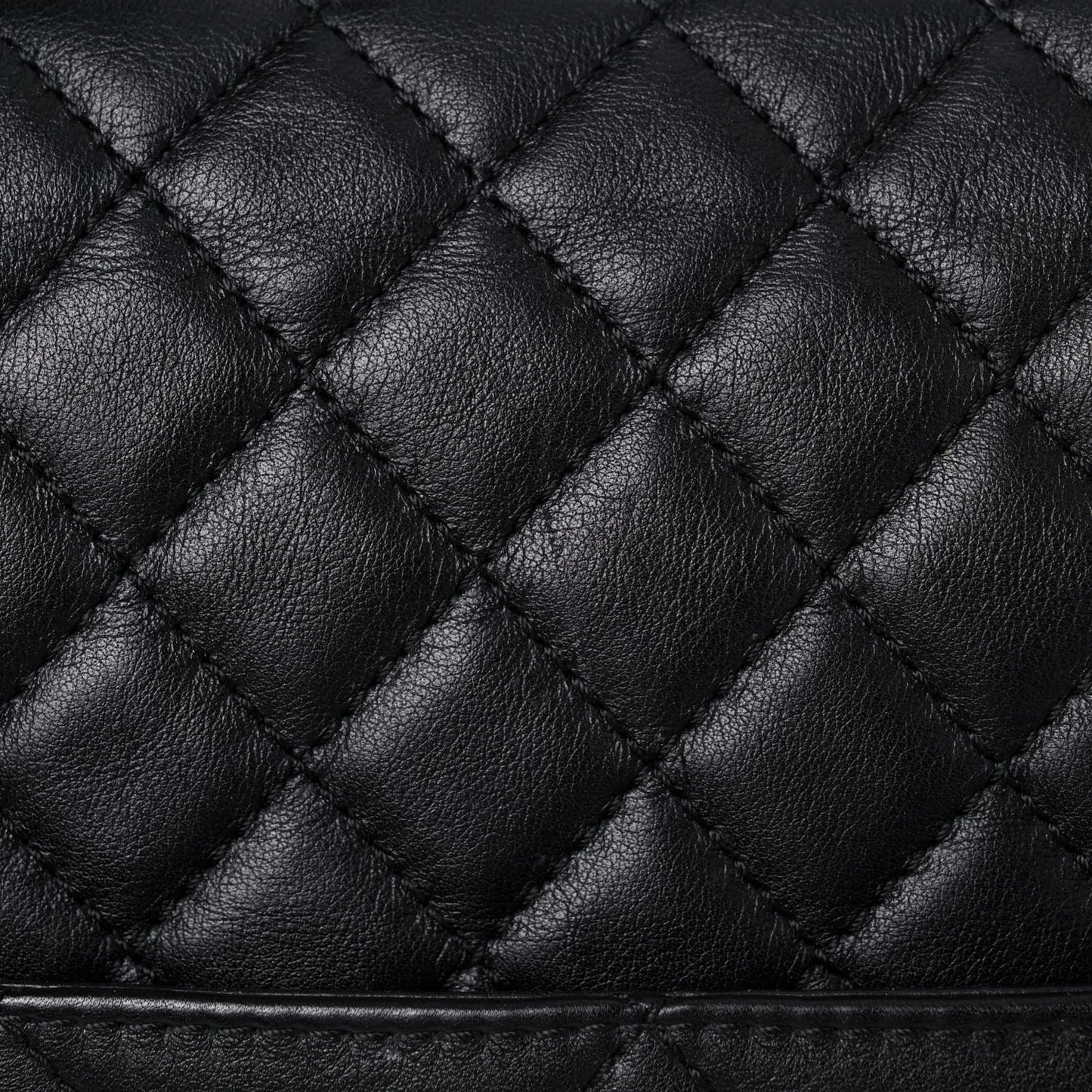 Calfskin Quilted In The Business Flap Bag Black