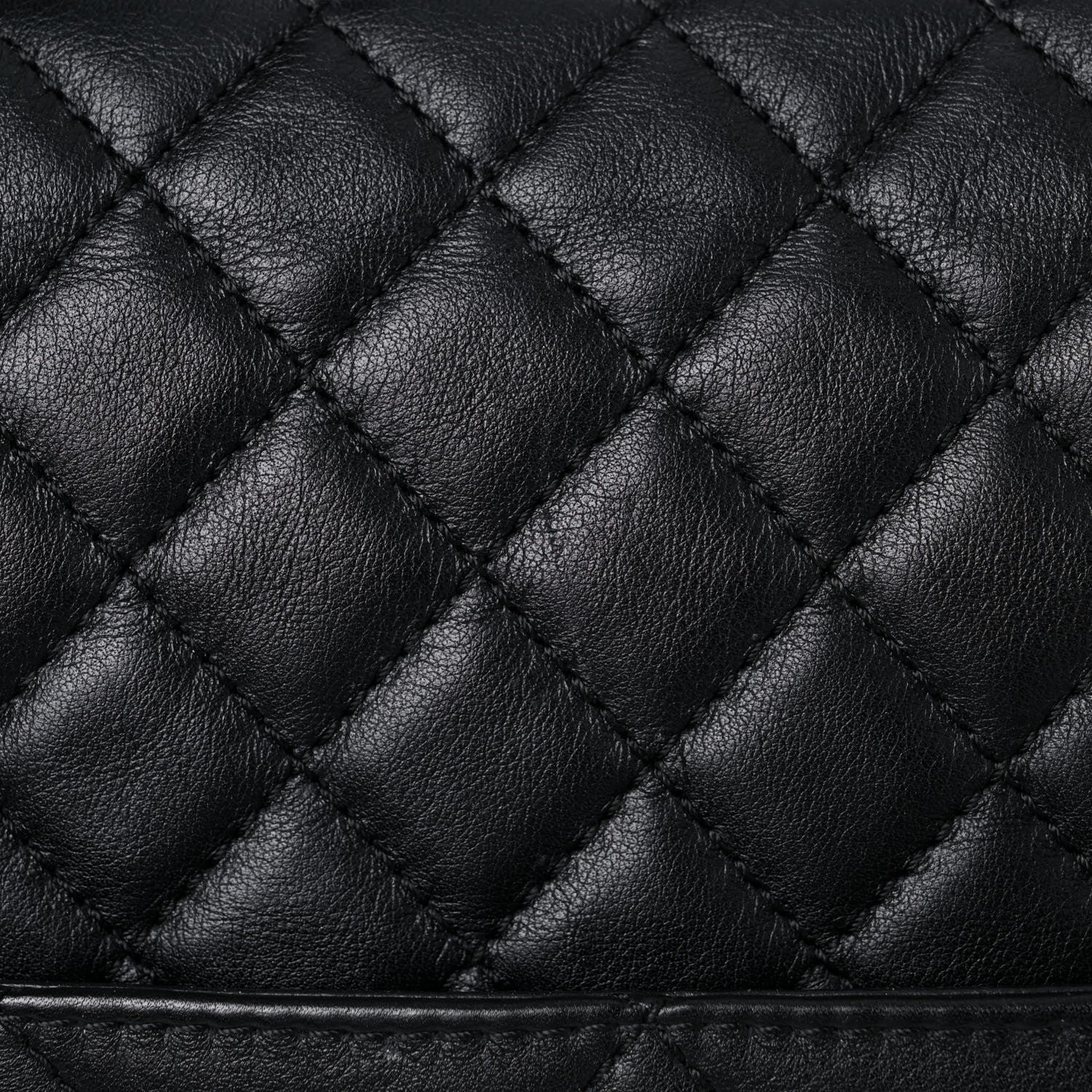 Chanel Calfskin Quilted In The Business Flap Bag Black 18 of 19