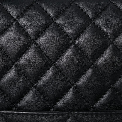 Chanel Calfskin Quilted In The Business Flap Bag Black 18 of 19