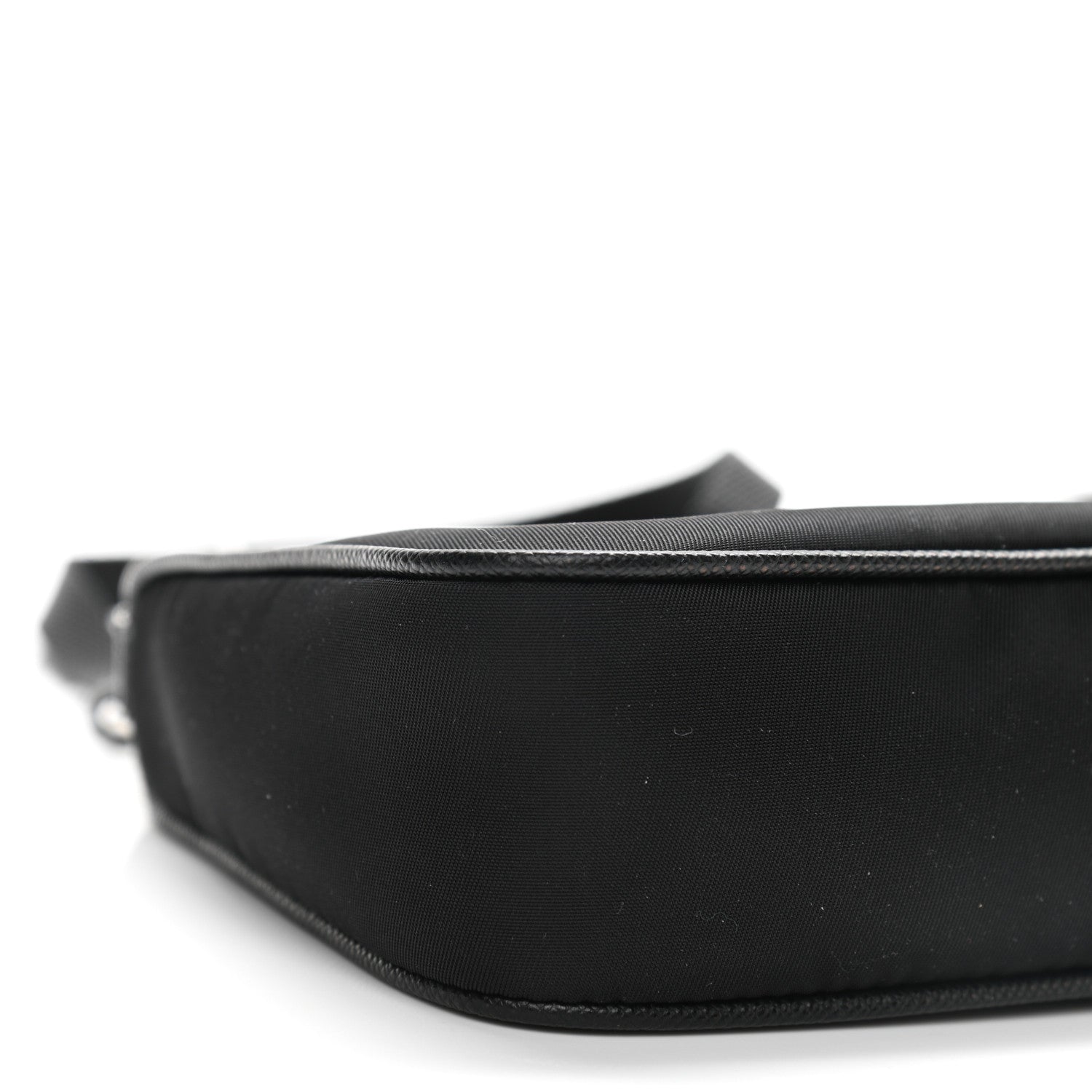 Prada Tessuto Nylon Mini Re-Edition 2000 Shoulder Bag Black 8 of 9