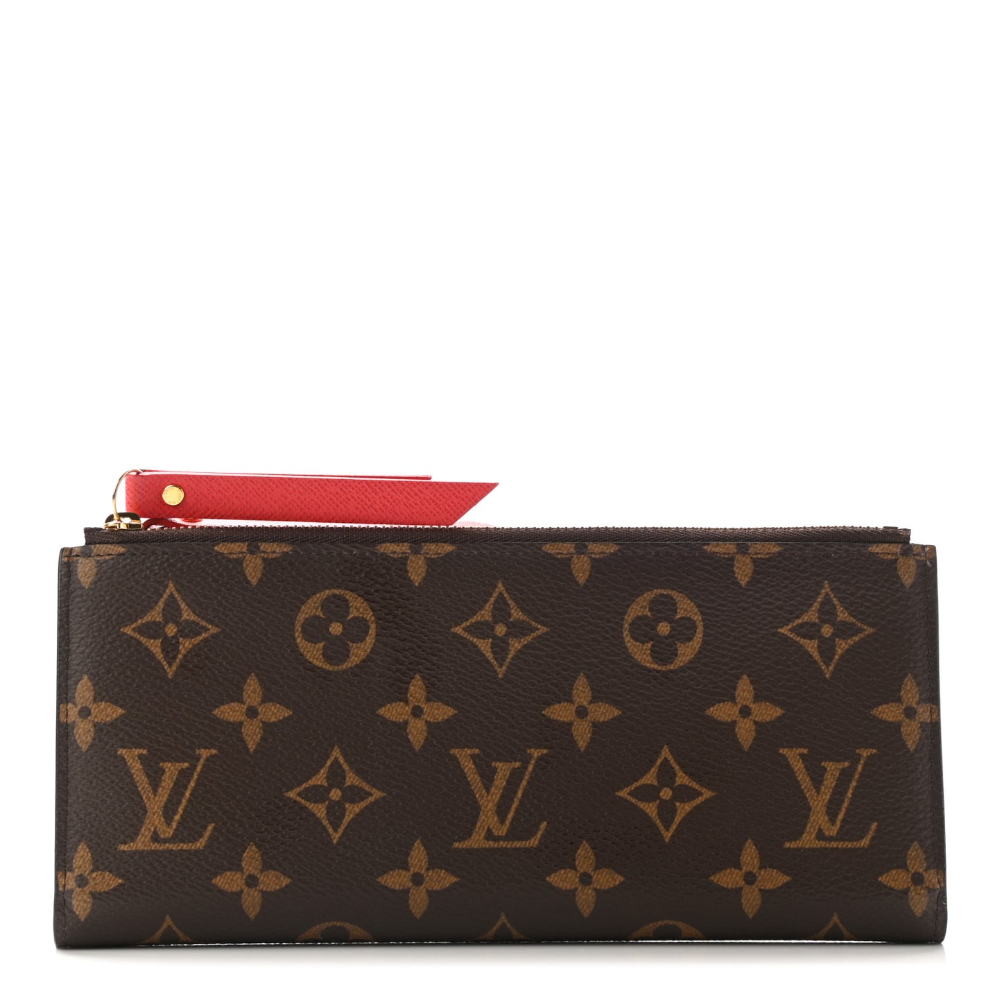 Monogram Adele Wallet Coquelicot