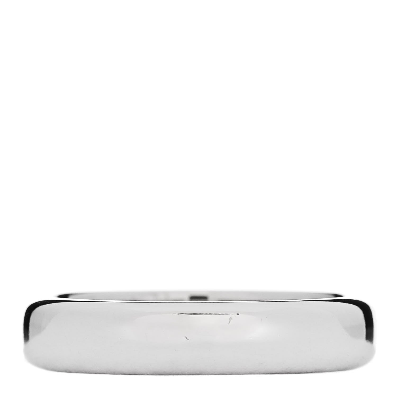 Tiffany Platinum 4.5mm Forever Wedding Band Ring 58 8.25 1 of 4