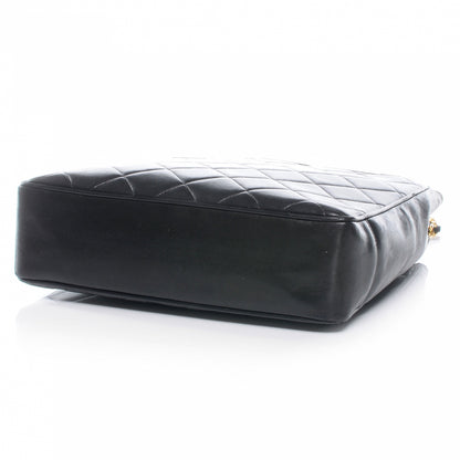 Chanel Lambskin Quilted CC Shoulder Bag Black 4 of 7