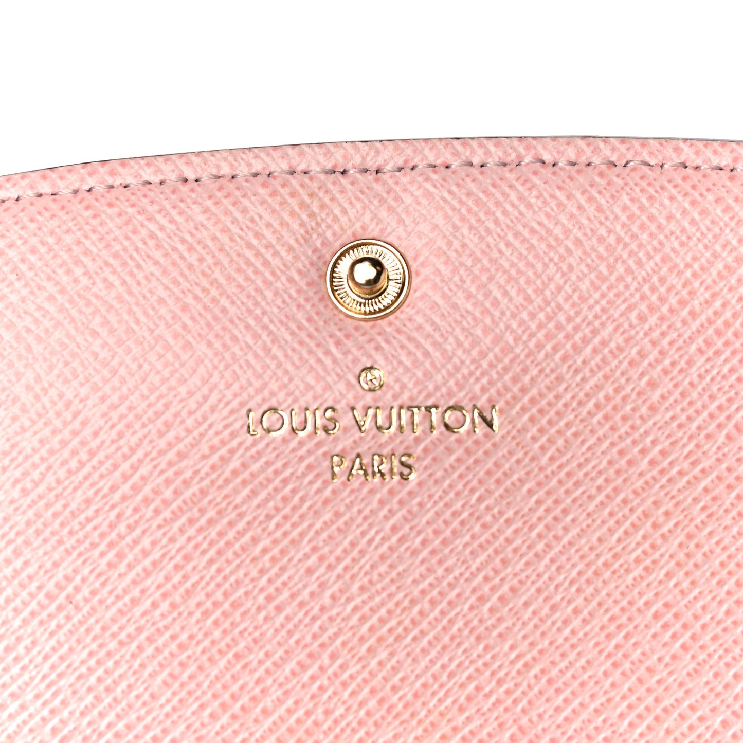 Monogram Emilie Wallet Rose Ballerine