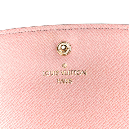 Louis Vuitton Monogram Emilie Wallet Rose Ballerine 7 of 10
