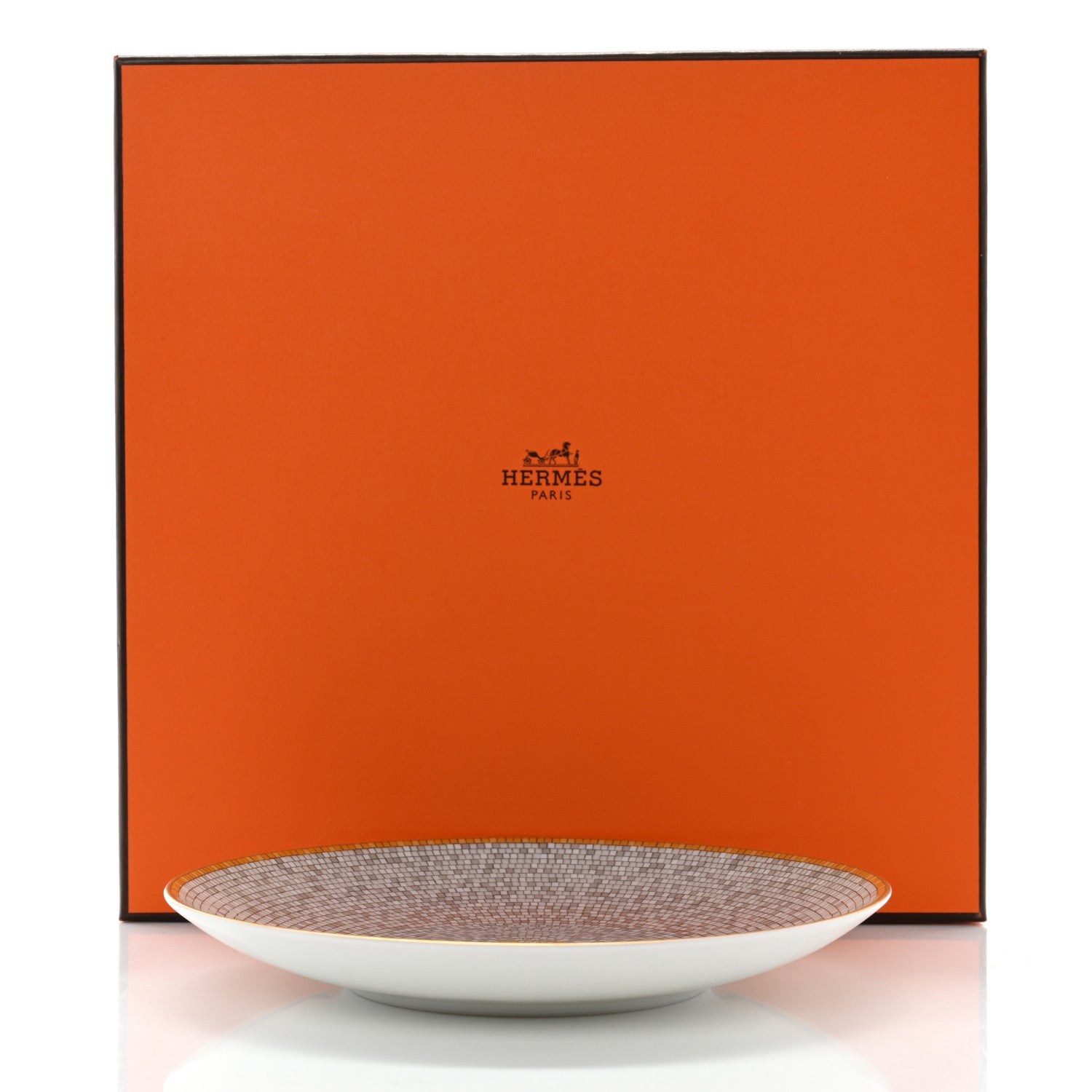 Hermes Porcelain Mosaique au 24 Bread And Butter Plate 6 of 6