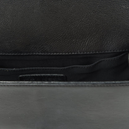 Chanel Calfskin Quilted Medium Boy Flap Black 11 of 11