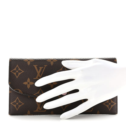 Louis Vuitton Monogram Emilie Wallet Rose Ballerine 2 of 7