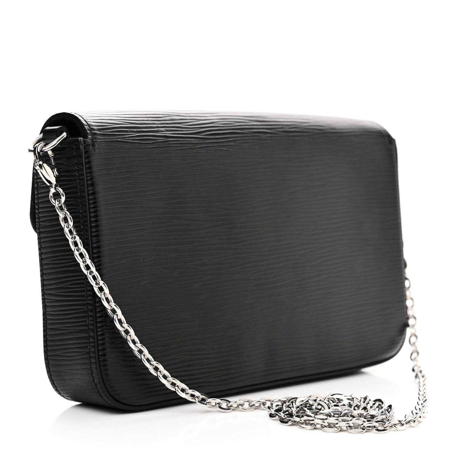 Louis Vuitton Epi Pochette Felicie Black 4 of 12