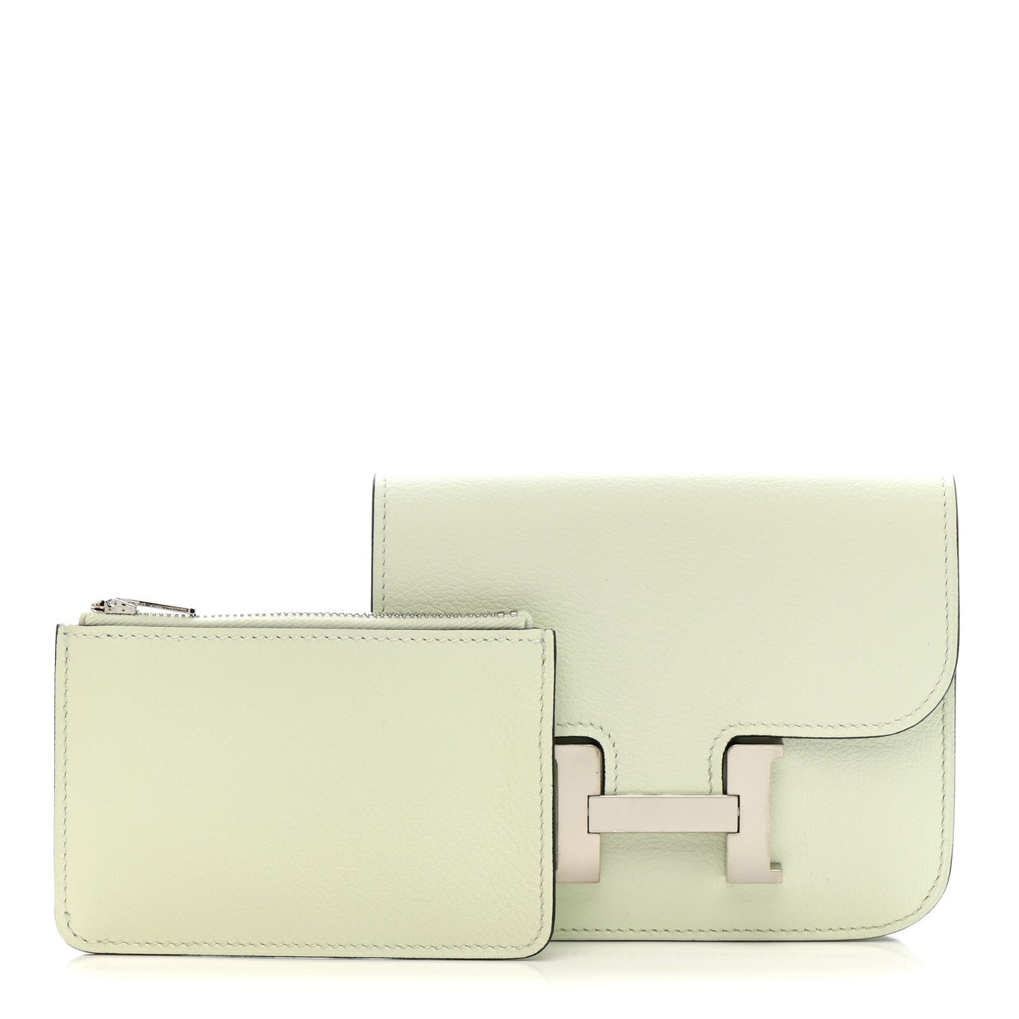 Evercolor Constance Slim Wallet Vert Fizz