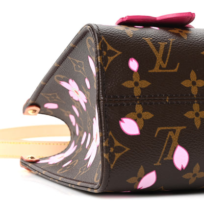 Louis Vuitton LV X TM Monogram Cherry Blossom Onthego PM Sakura Brown 7 of 9