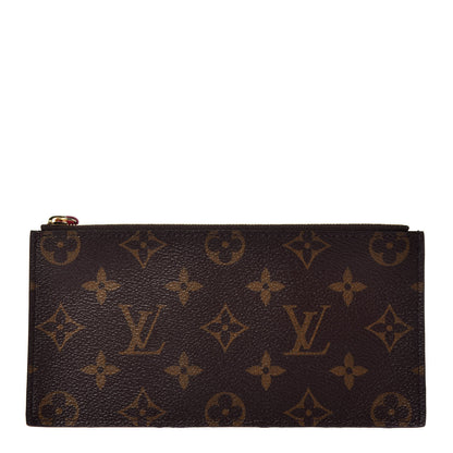 Louis Vuitton Monogram Felicie Chain Wallet Zippered Insert Fuchsia 1 of 6