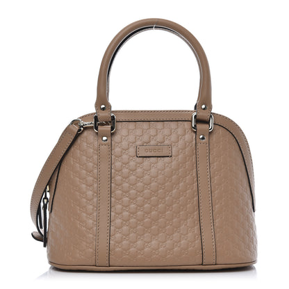 Gucci Soft Microguccissima Mini Dome Bag Camelia 1 of 11
