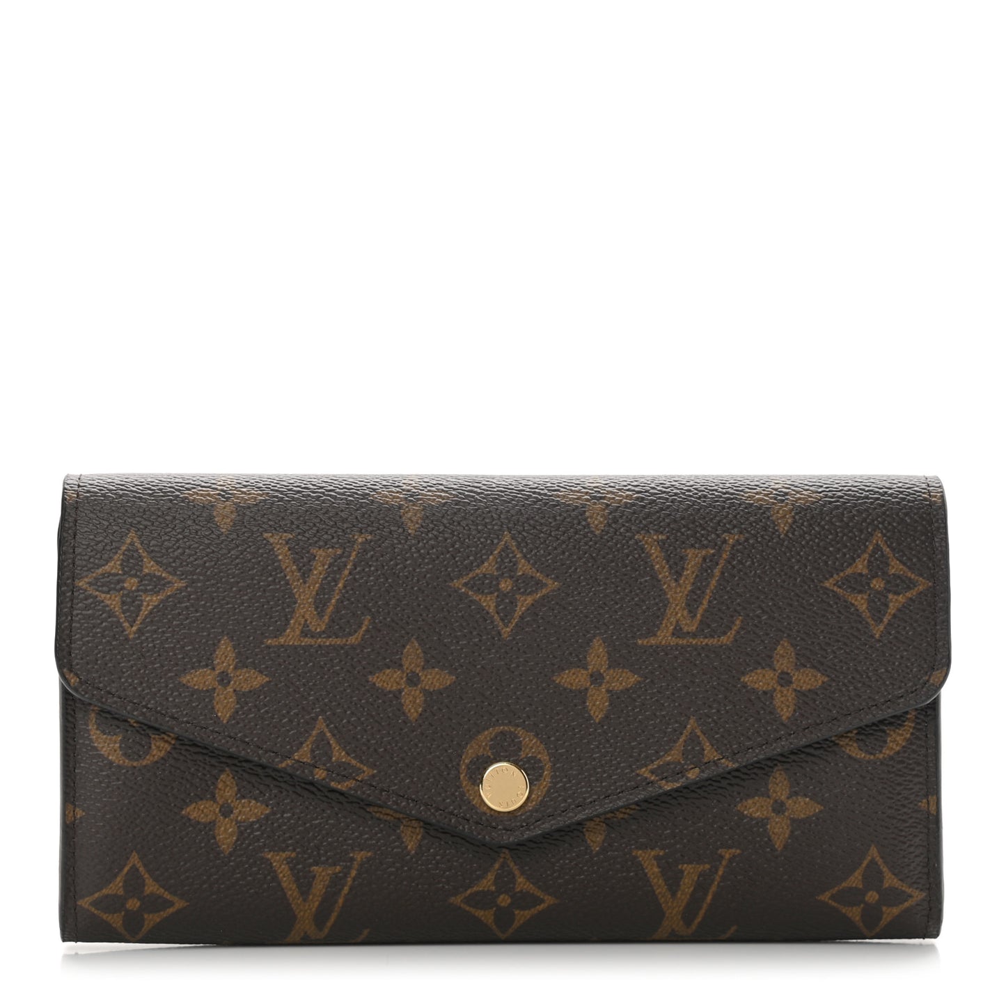 Monogram Sarah Wallet NM Coquelicot
