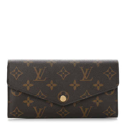 Louis Vuitton Monogram Sarah Wallet NM Coquelicot 1 of 9