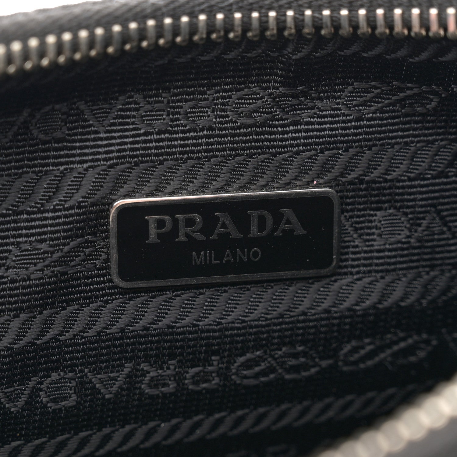 Prada Nylon Re-Edition 2005 Shoulder Bag Black 6 of 14