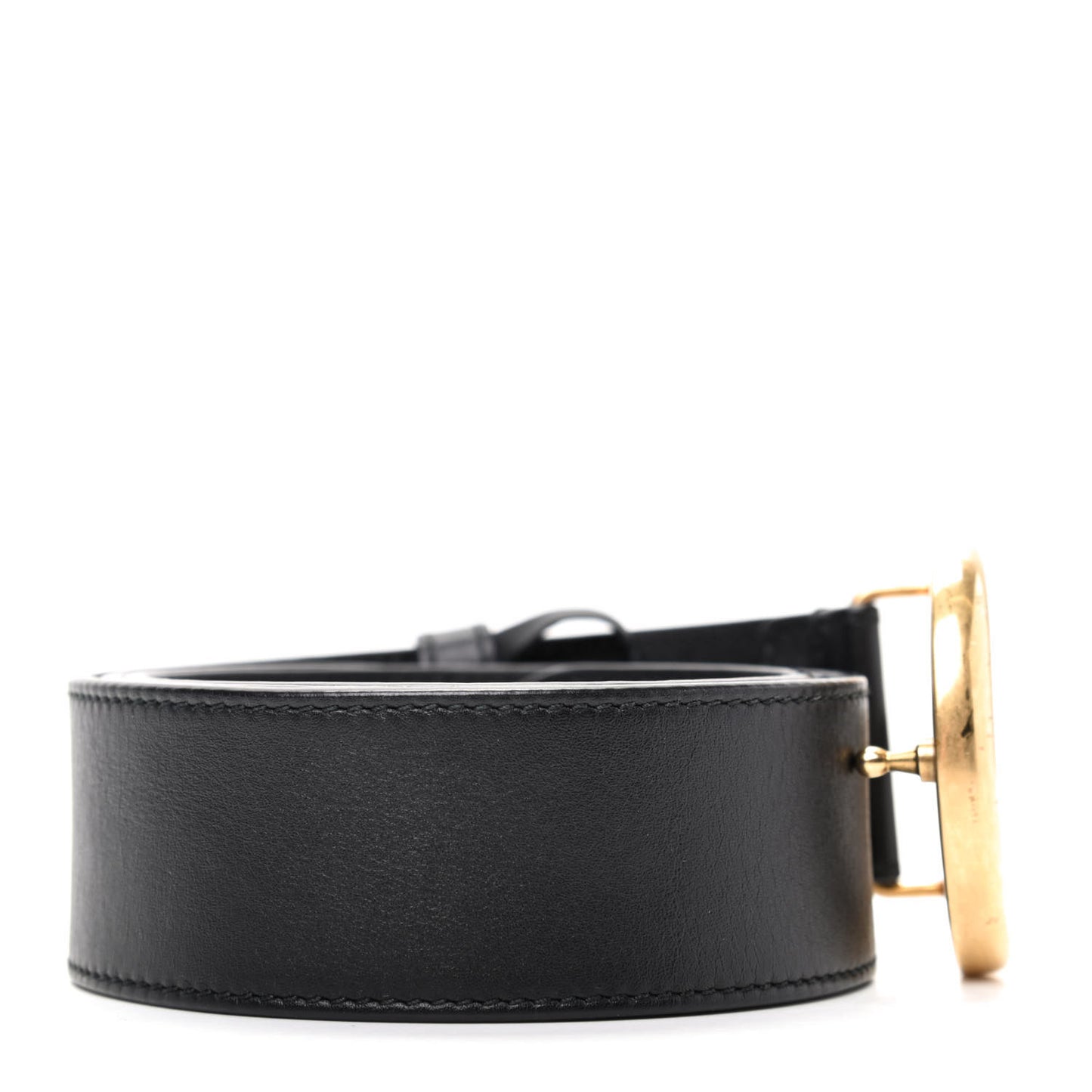 Calfskin Double G 40mm Belt 85 34 Black
