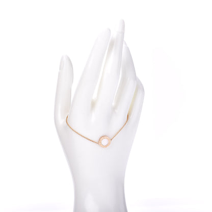 Bulgari 18K Rose Gold Mother of Pearl BVLGARI BVLGARI Chain Bracelet 2 of 4