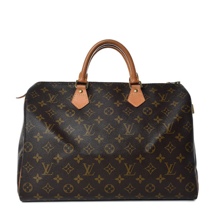 Louis Vuitton Monogram Speedy 35 1 of 10