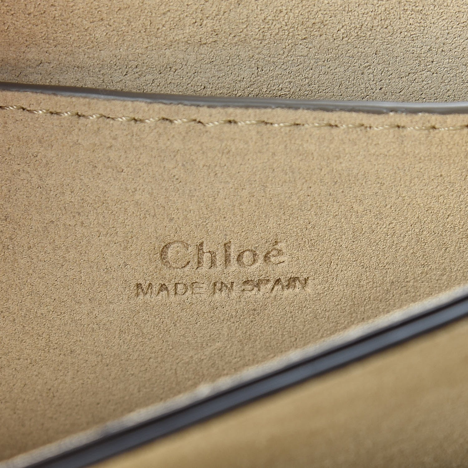Chloe Suede Calfskin Small Faye Shoulder Bag Tobacco 6 of 11