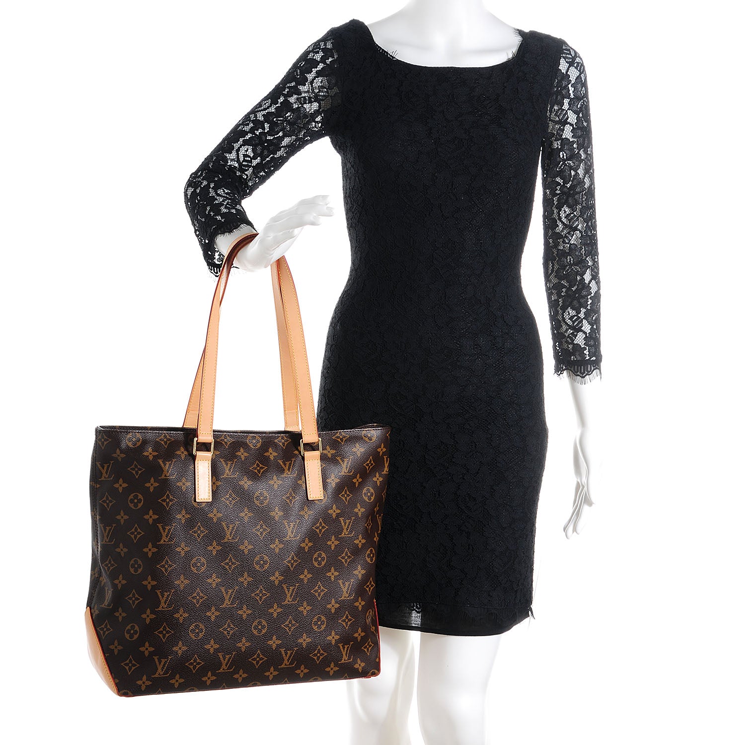 Louis Vuitton Monogram Cabas Mezzo 2 of 7