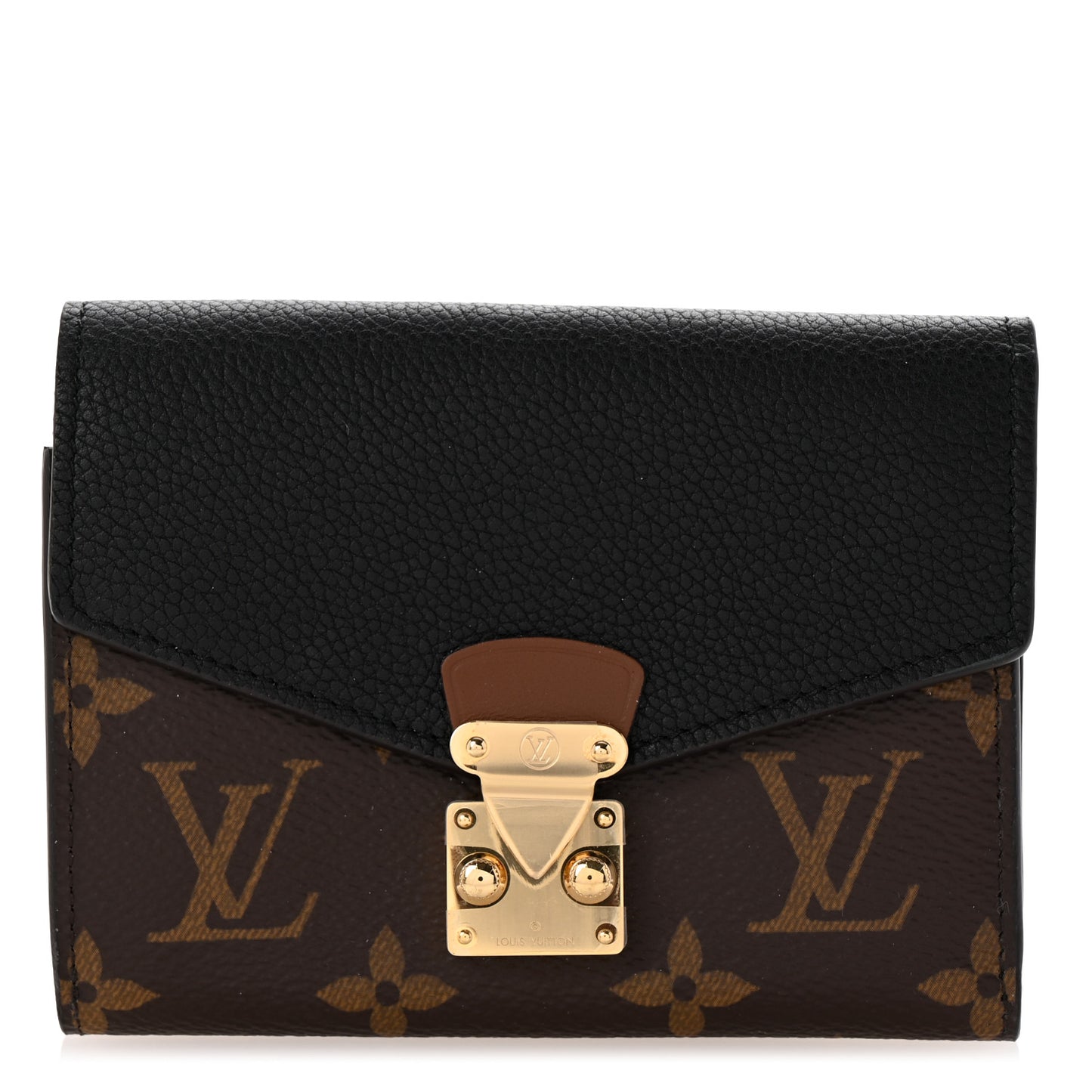 Monogram Pallas Compact Wallet NM Black
