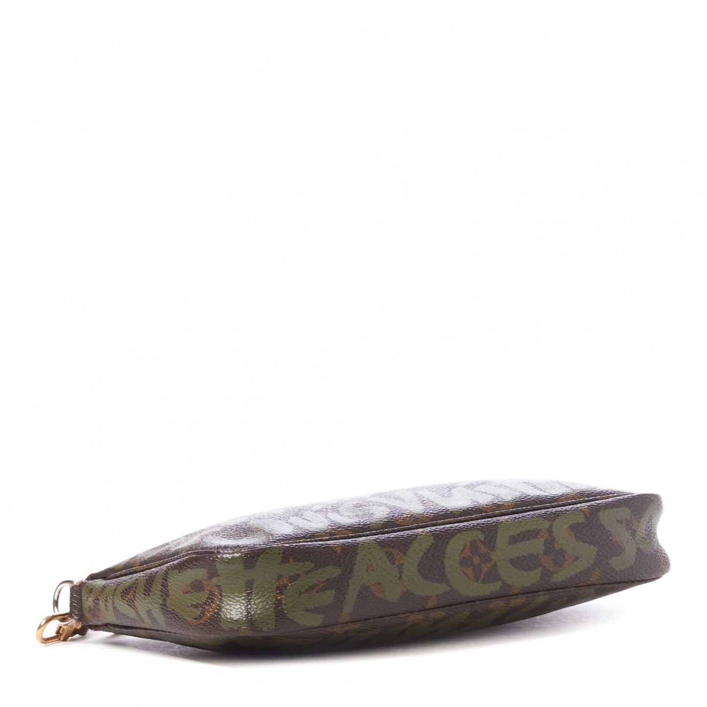 Monogram Graffiti Pochette Accessories Kaki