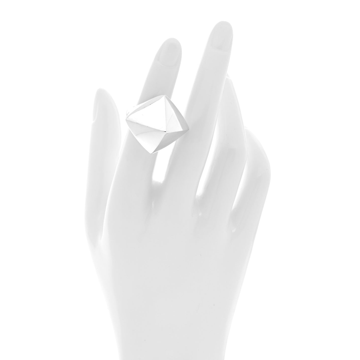 Sterling Silver Out of Retirement Pyramid Ring 47 4