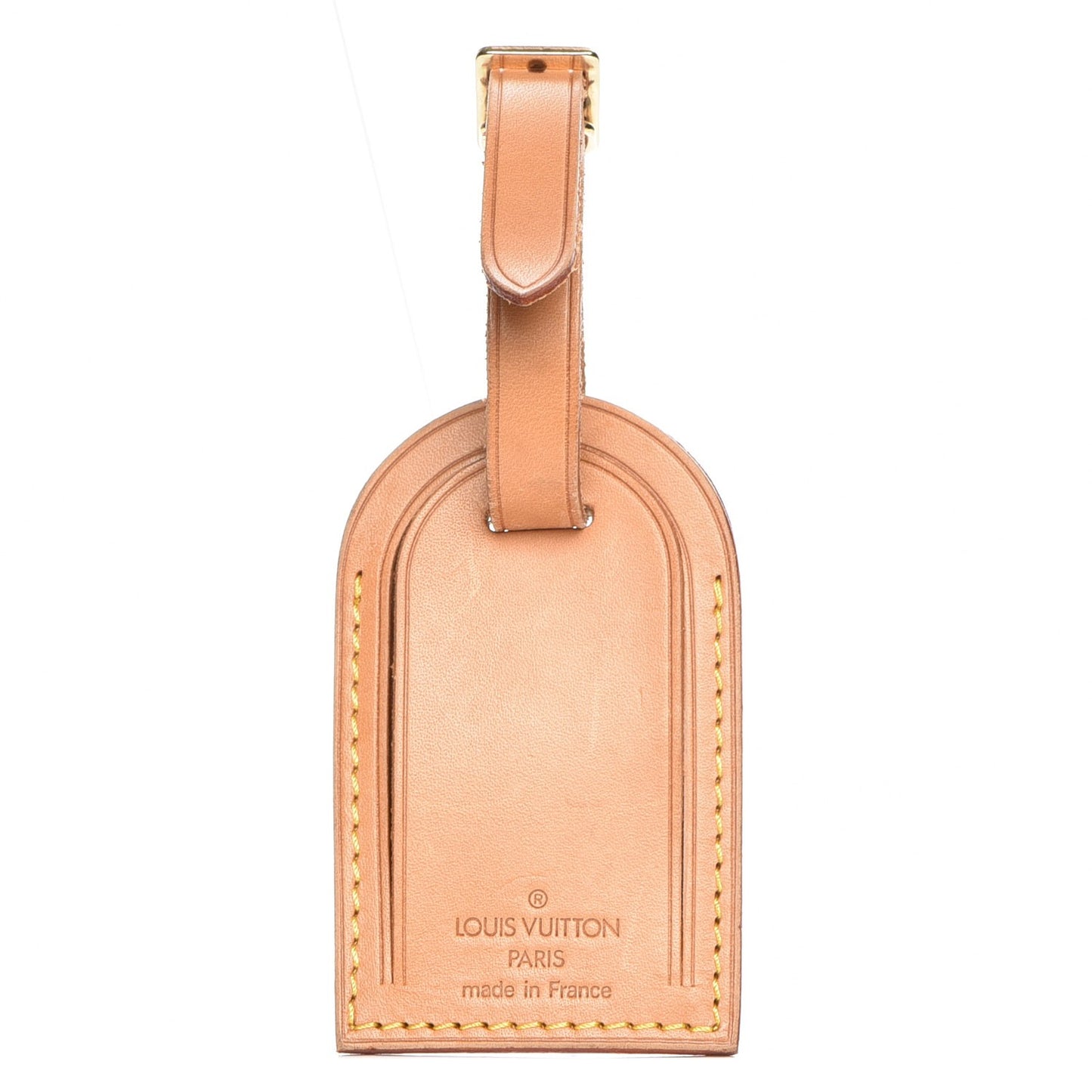 Vachetta Leather Luggage Tag
