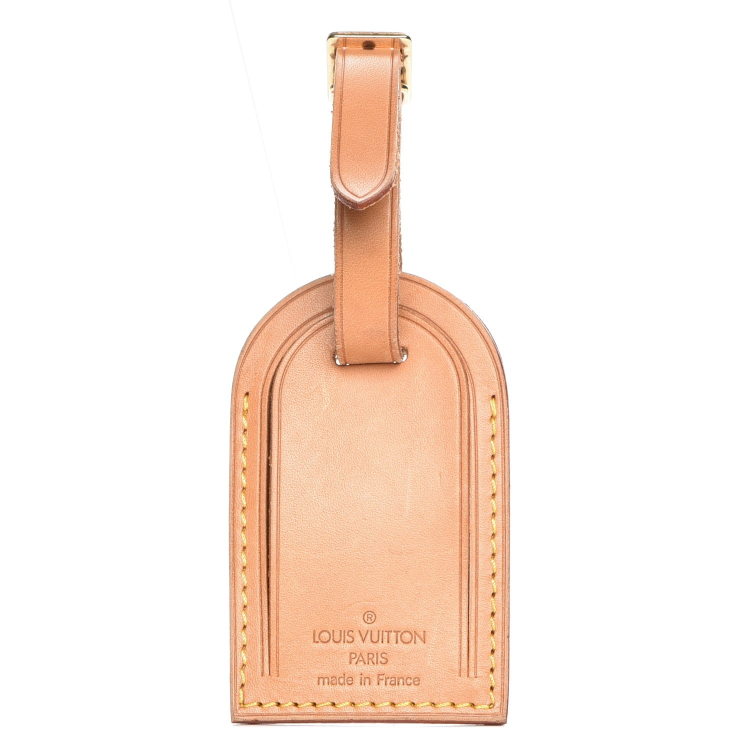 Louis Vuitton Vachetta Leather Luggage Tag 1 of 3