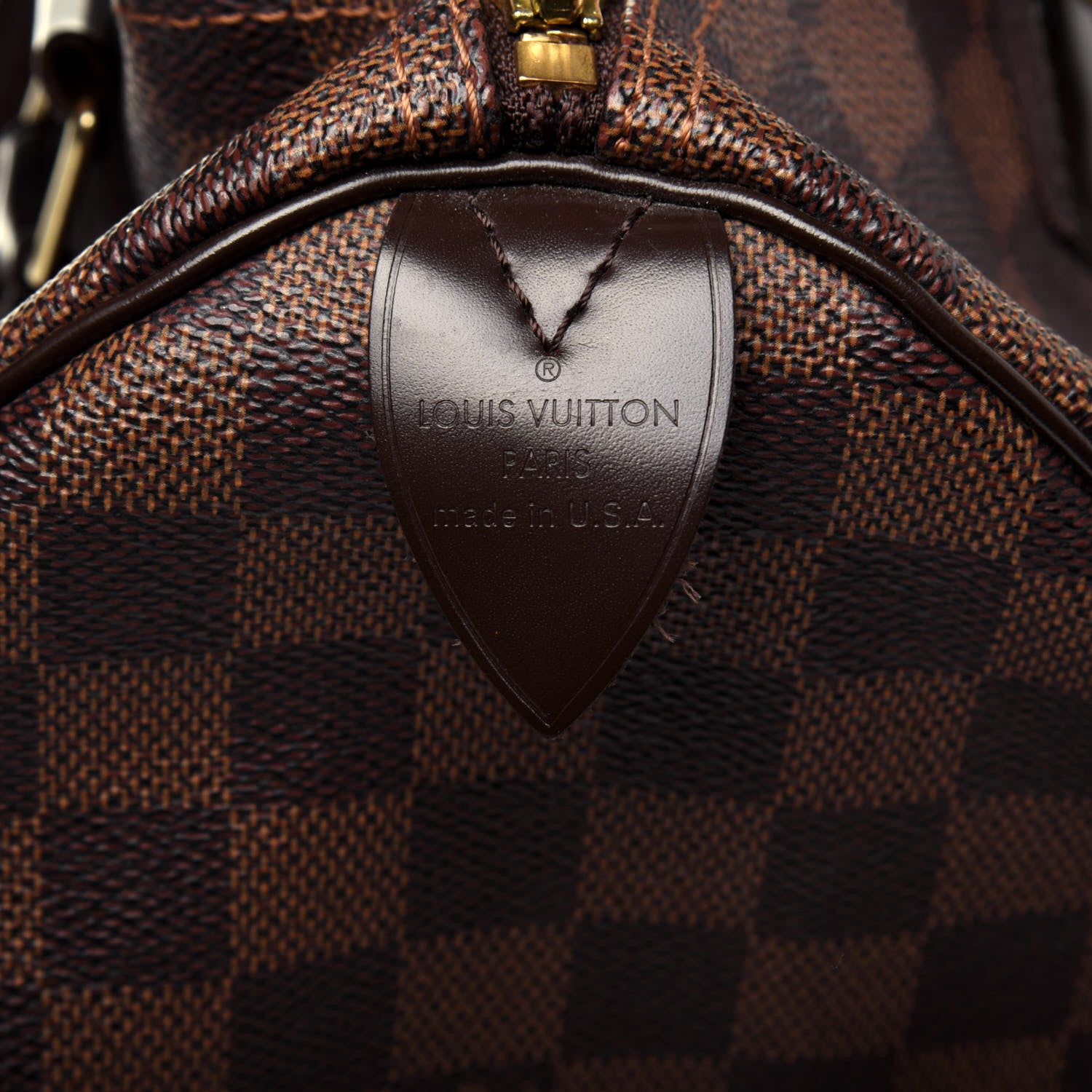 Louis Vuitton Damier Ebene Speedy 30 6 of 17