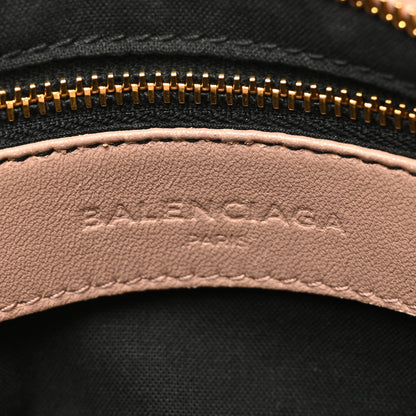Balenciaga Chevre Gold Metallic Edge Hardware Mini City Rose Des Sables 5 of 12