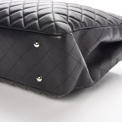 Chanel Calfskin Quilted Timeless Tote Black 10 of 12