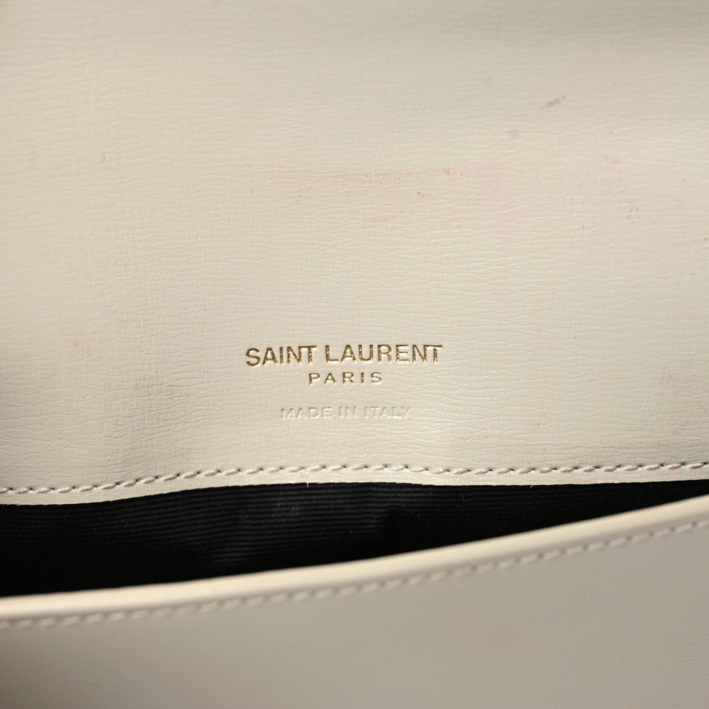 Smooth Calfskin Monogram Phone Holder Crossbody Crema Soft