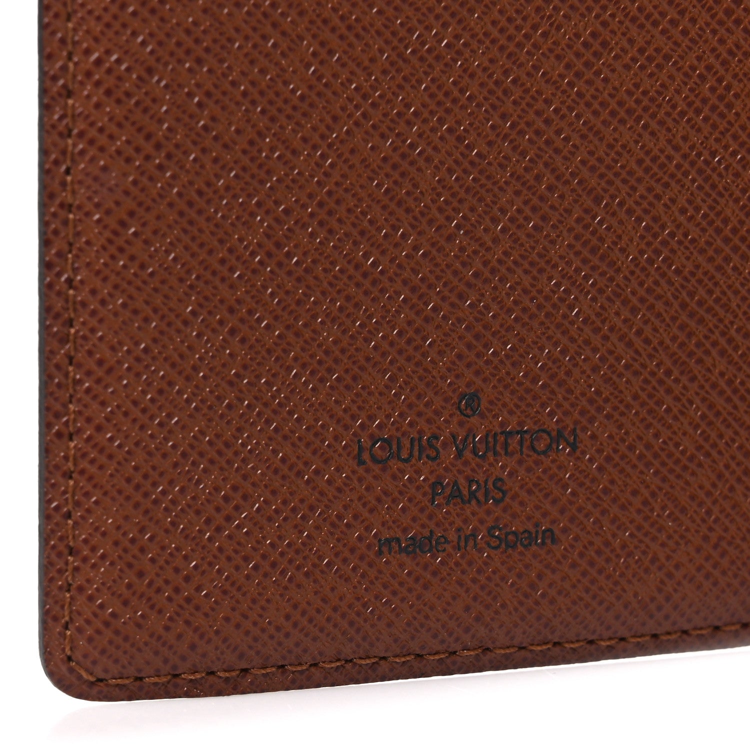Louis Vuitton Monogram Checkbook Holder Case Wallet 6 of 7