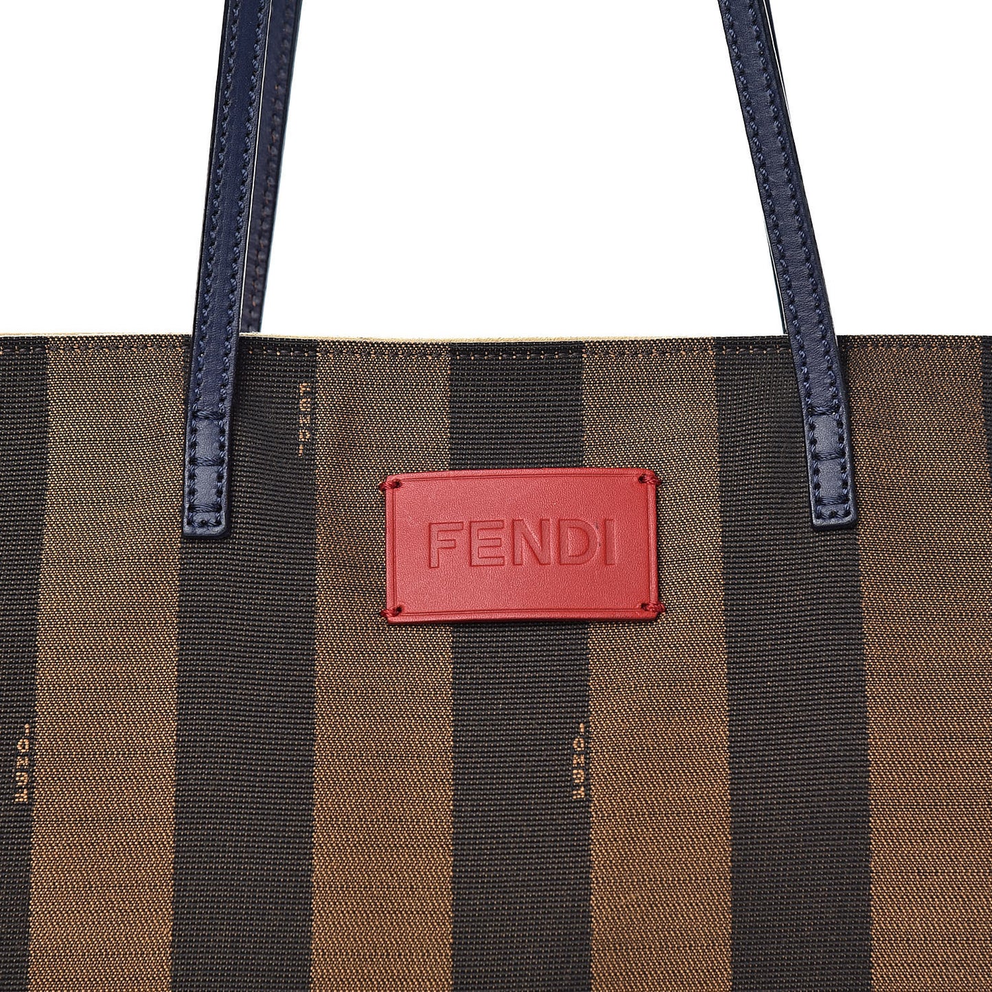 Pequin Cuoio Vegetale Medium Roll Tote Tobacco Rosso Blue Mirto Miele