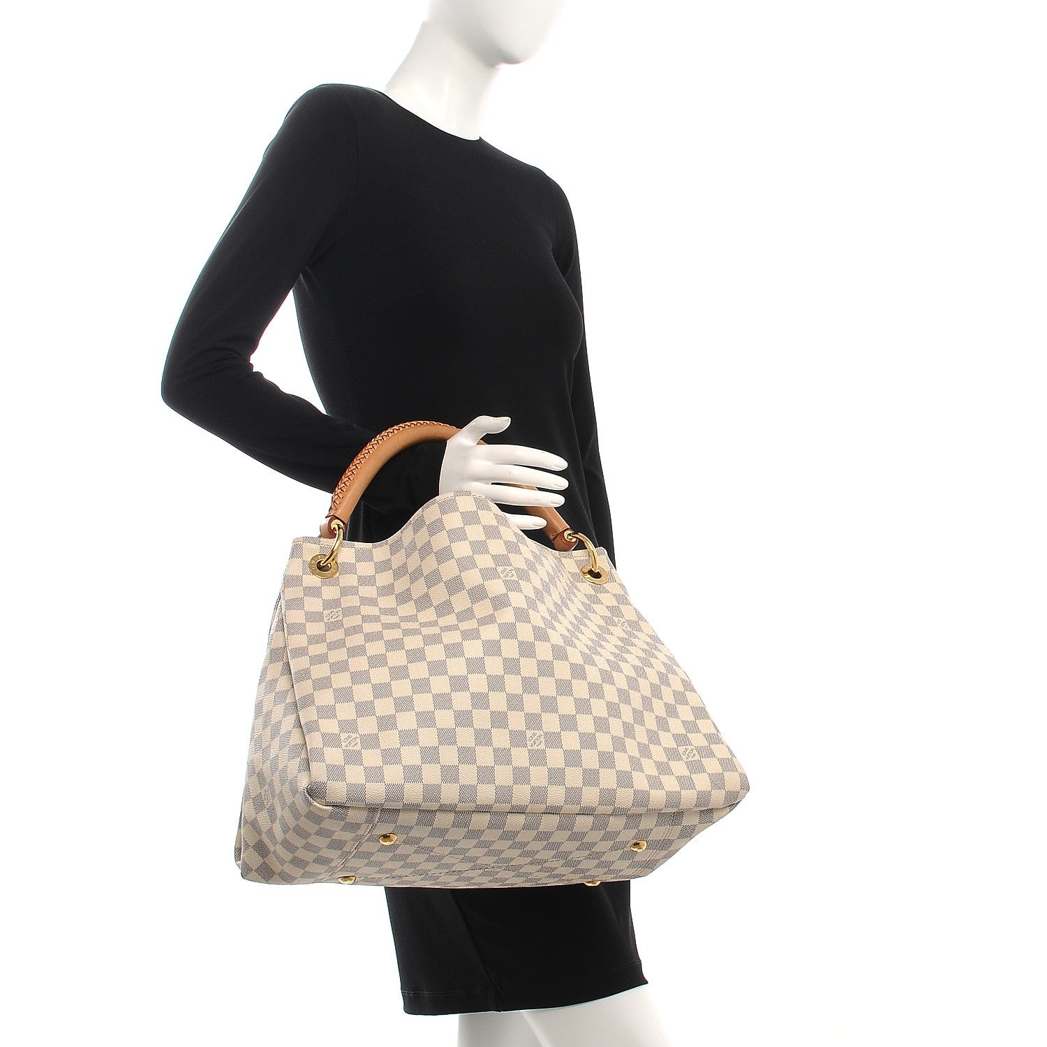 Louis Vuitton Damier Azur Artsy MM 2 of 8