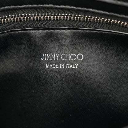 Jimmy Choo Faux Fur Carolina Chain Shoulder Bag Black 6 of 11