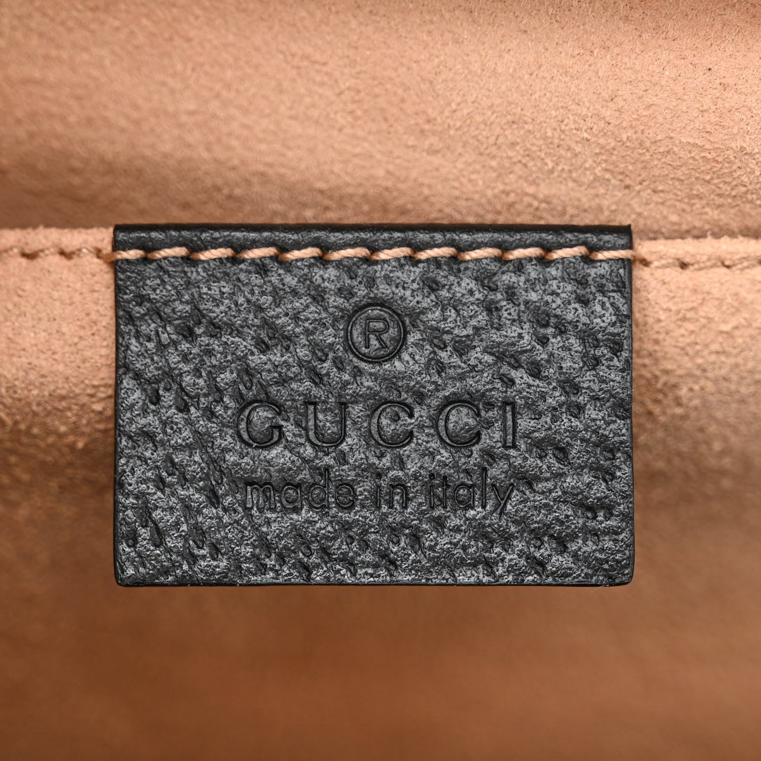Gucci Textured Calfskin Web Small Ophidia Chain Shoulder Bag Black 6 of 10